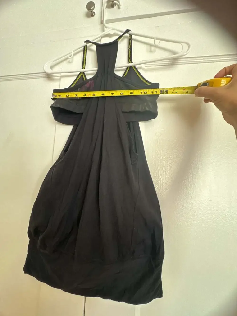 Lululemon No Limits Tank Top Built-In Sports Bra Black